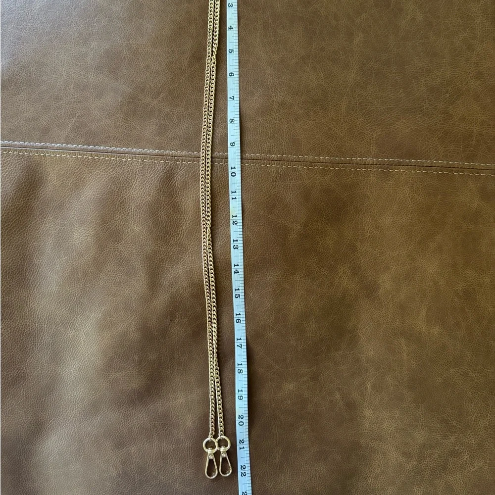NEW Ramla Handmade Mosaic Crossbody Bag with Gold Accents - Picture 6 of 6